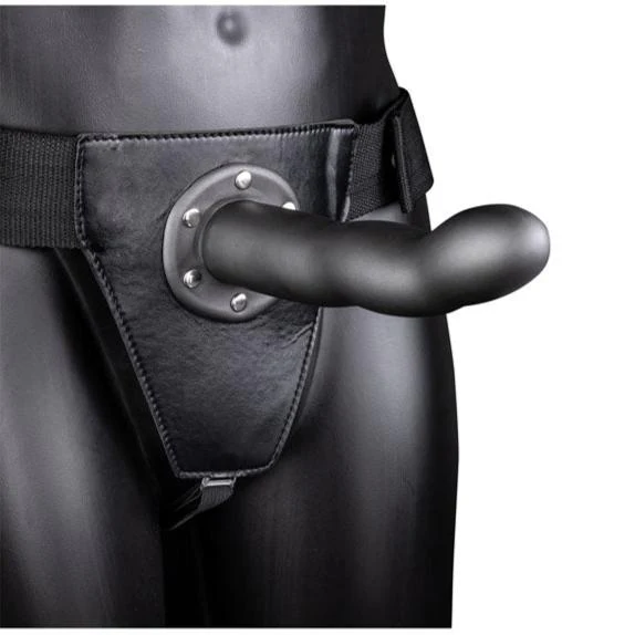 Ouch Curved Hollow Strap 8" Grey - Image 2