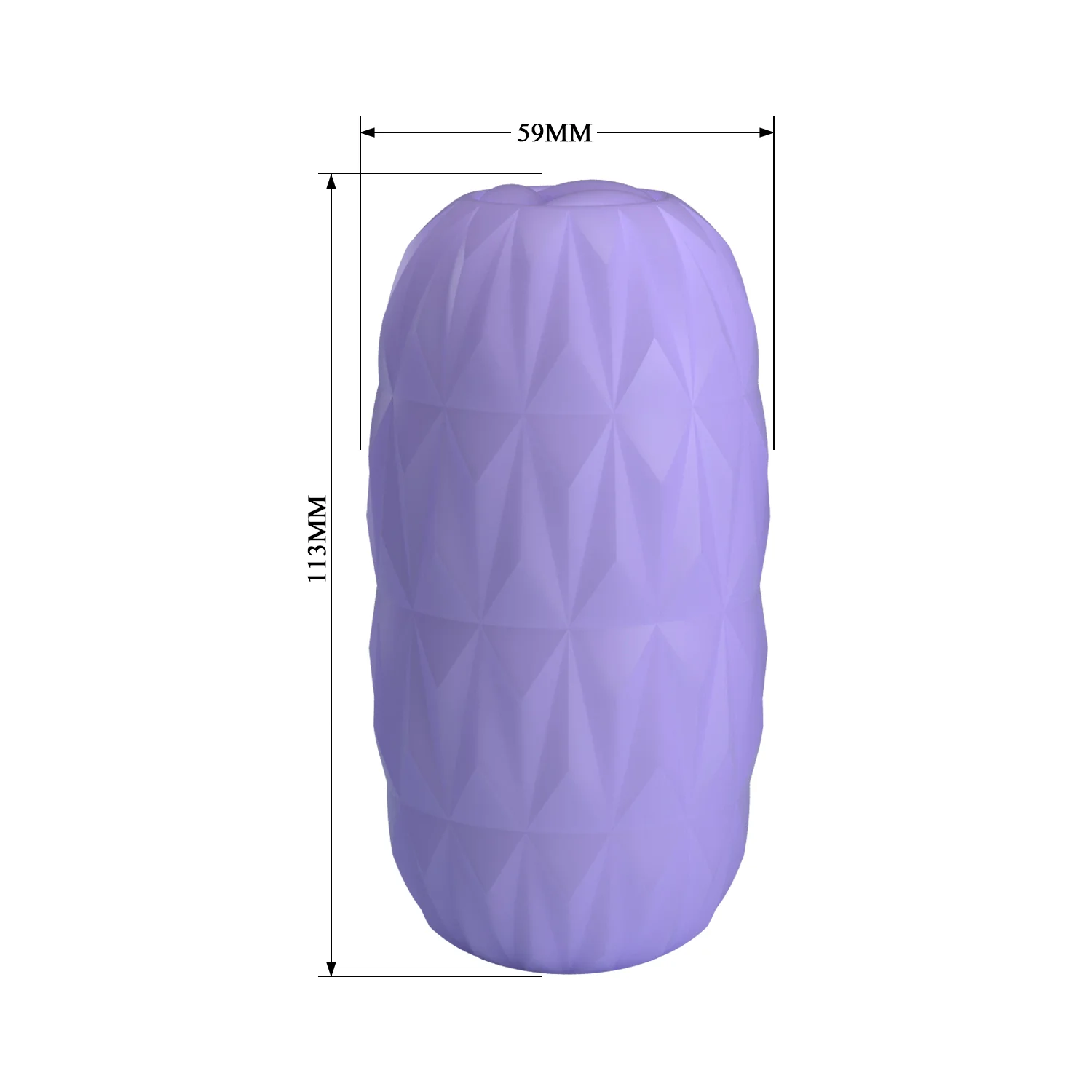 Pretty Love Athena Egg Stroker Purple - Image 8