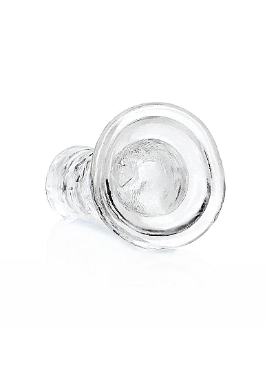 Realrock 6" Crystal Clear Dildo Clear - Image 3