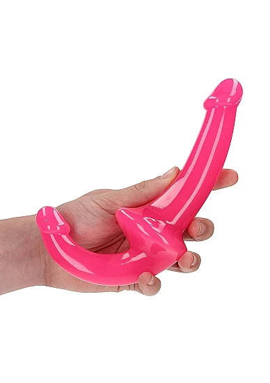 Realrock 6" Glow Strapless Strap Pink - Image 4