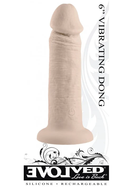 Evolved 6" Vibrating Dong Light