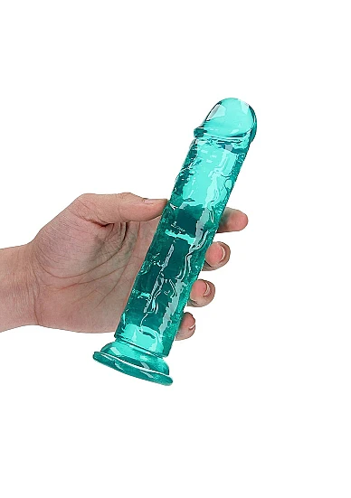 Realrock 7" Straight Dildo Green - Image 2