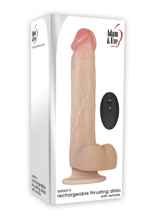 Adam & Eve Adams Rechargable Thrusting w Remote - Image 12