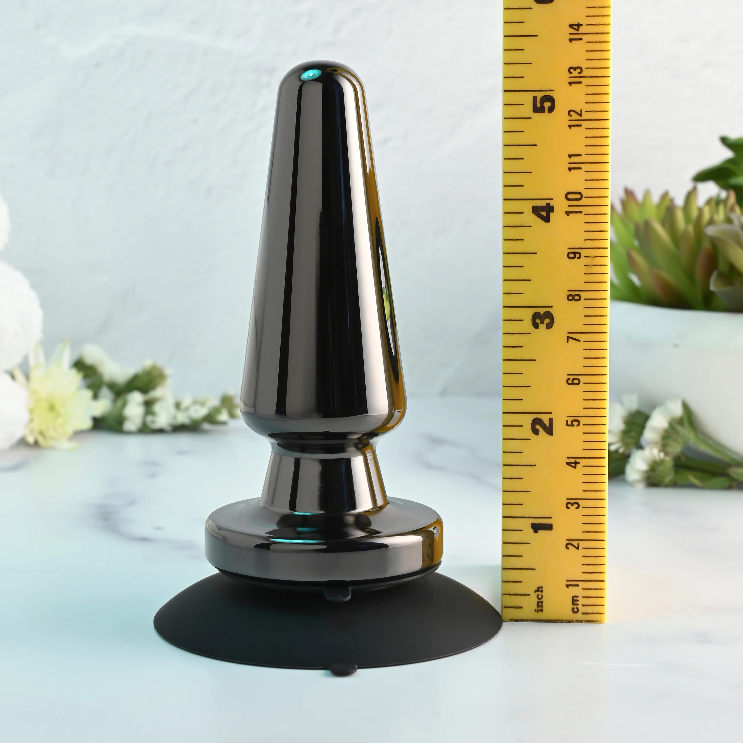 Evolved Advanced Vibrating Metal Butt Plug - Image 3