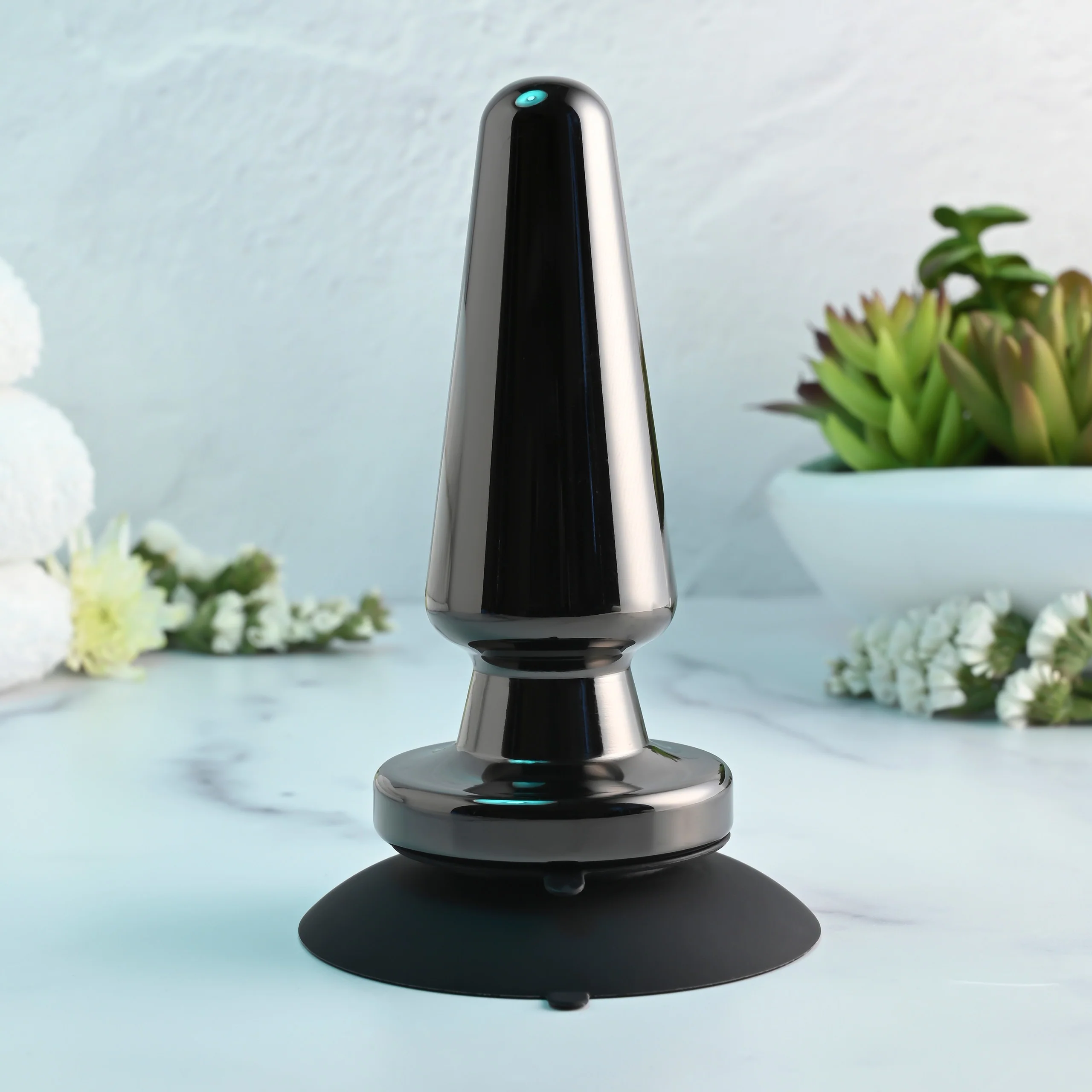 Evolved Advanced Vibrating Metal Butt Plug - Image 4