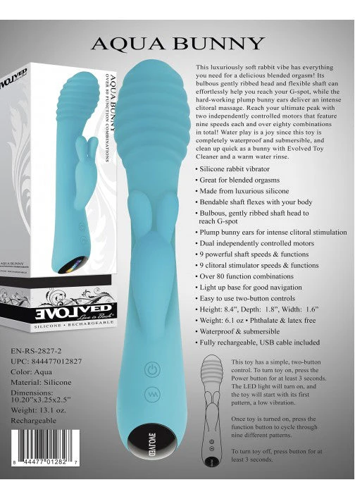 Evolved Aqua Bunny Rabbit Vibe - Image 3