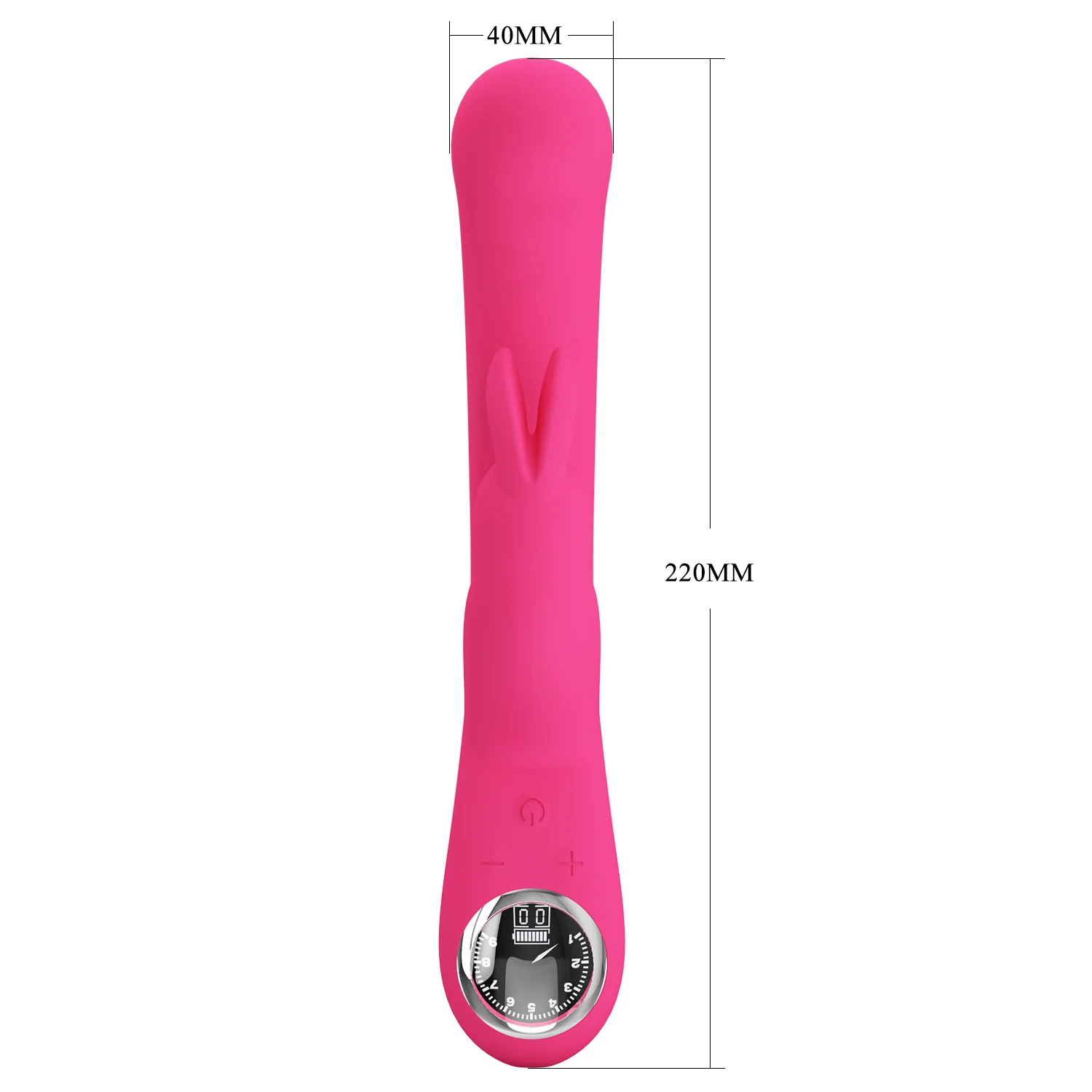 Pretty Love Lamar Rabbit Vibe BW-500004LED-1 Hot Pink - Image 3