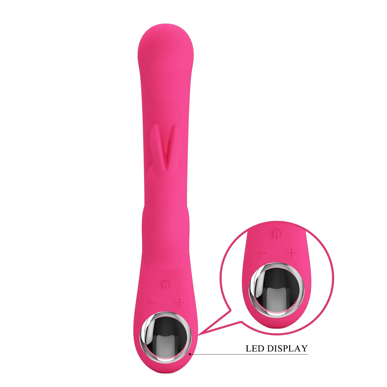 Pretty Love Lamar Rabbit Vibe BW-500004LED-1 Hot Pink - Image 7