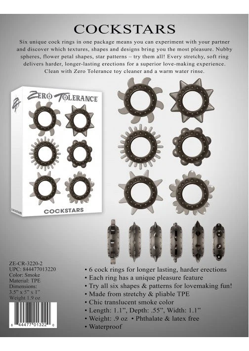 Zero Tolerance Cockstars Rings - Image 5