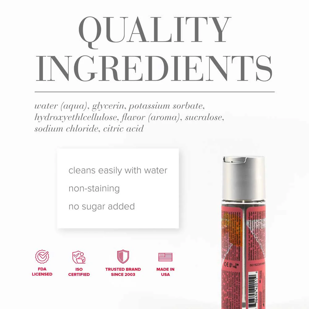 JO Cocktails Cosmopolitan Flavoured Lube 60ml - Image 2