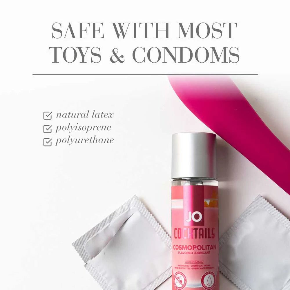 JO Cocktails Cosmopolitan Flavoured Lube 60ml - Image 3