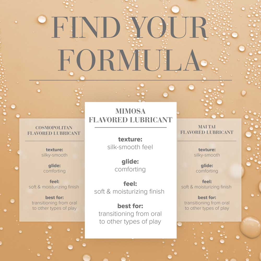 JO Cocktails Mimosa Flavoured Lube 60ml - Image 5