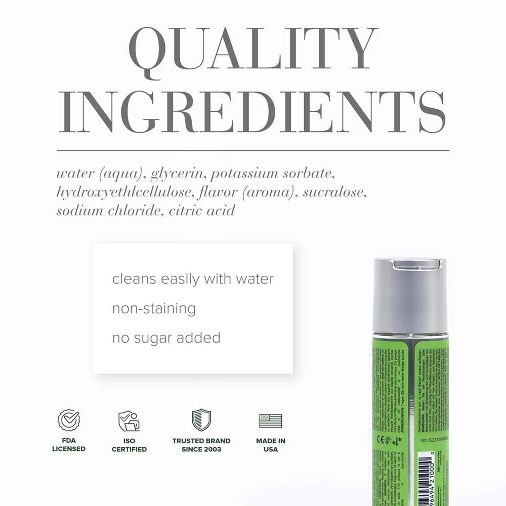 JO Cocktails Mojito Flavoured Lube 60ml - Image 2