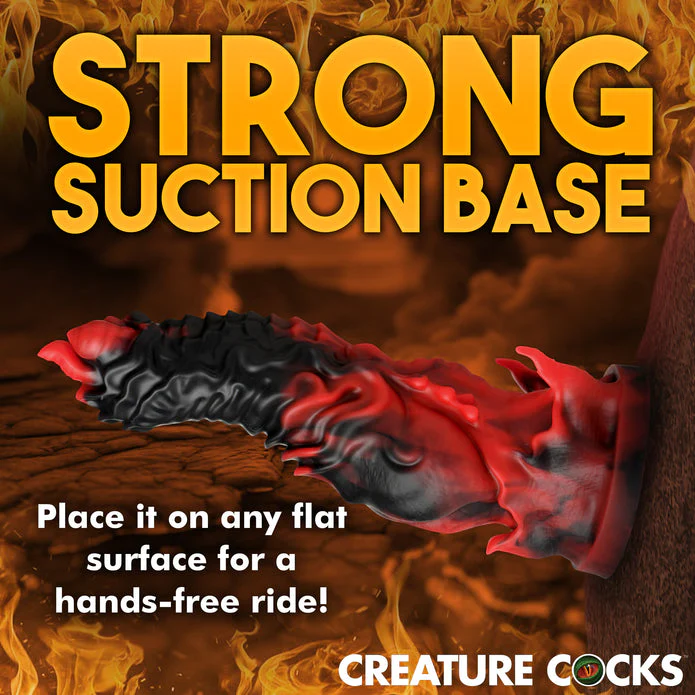 Creature Cocks Mephisto 7.3" Silicone Suction Cup Dildo - Image 6