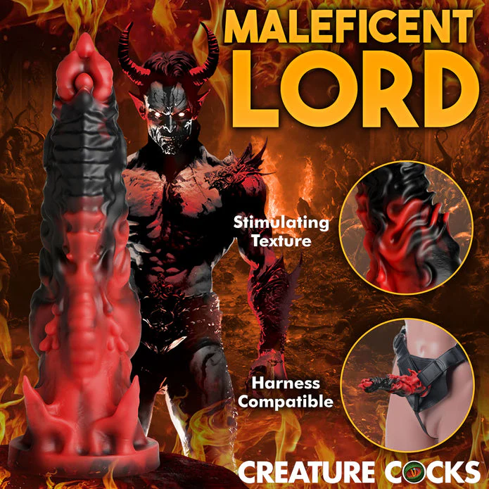 Creature Cocks Mephisto 7.3" Silicone Suction Cup Dildo - Image 7