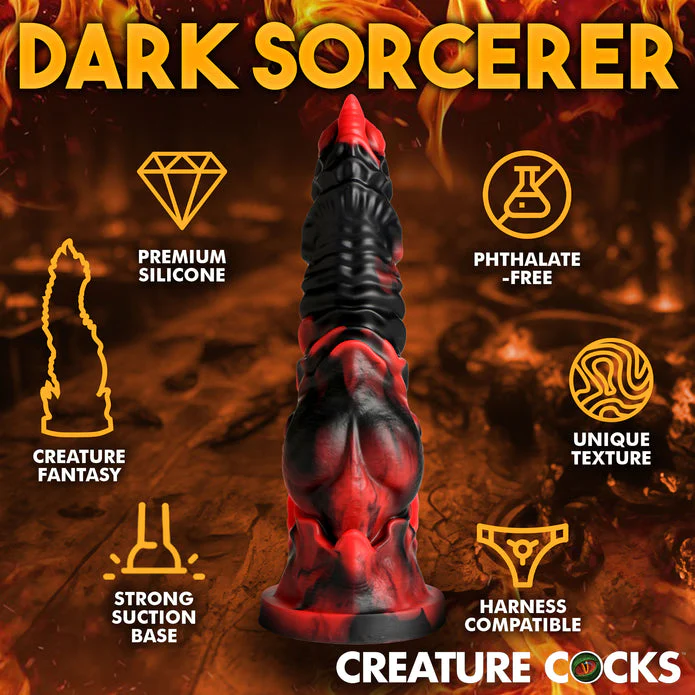 Creature Cocks Mephisto 7.3" Silicone Suction Cup Dildo - Image 8