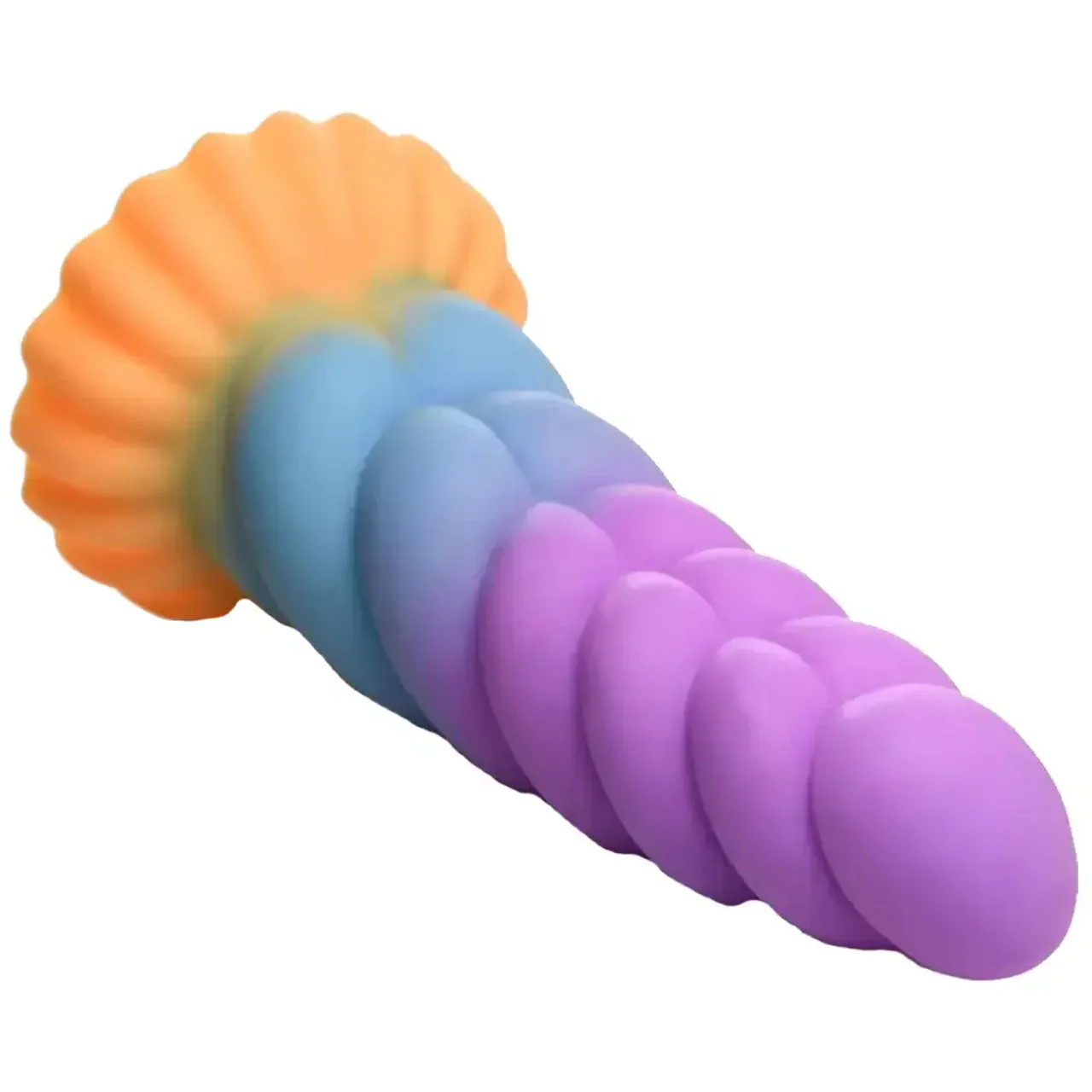 Creature Cocks Mystique 7.3" Silicone Unicorn Dildo - Image 7