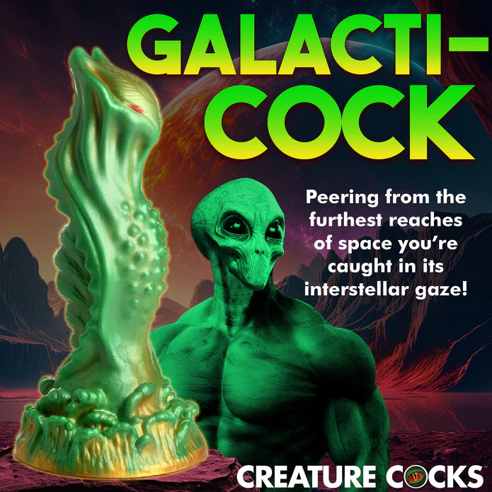 Creature Cocks Nebula 7.6" Silicone Suction Cup Dildo - Image 6