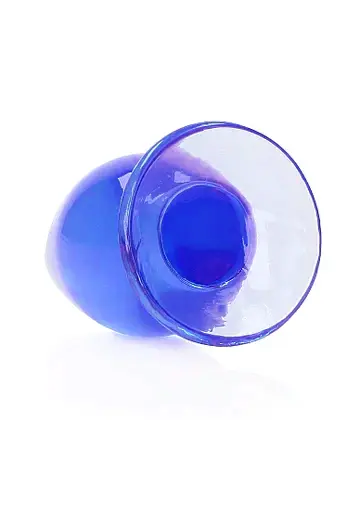 Realrock 3.5" Crystal Clear Plug Purple - Image 3