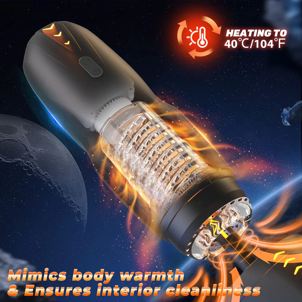 Cyberskin The Galaxy Voy Thrusting & Rotating Auto Masturbator with Heater - Image 4