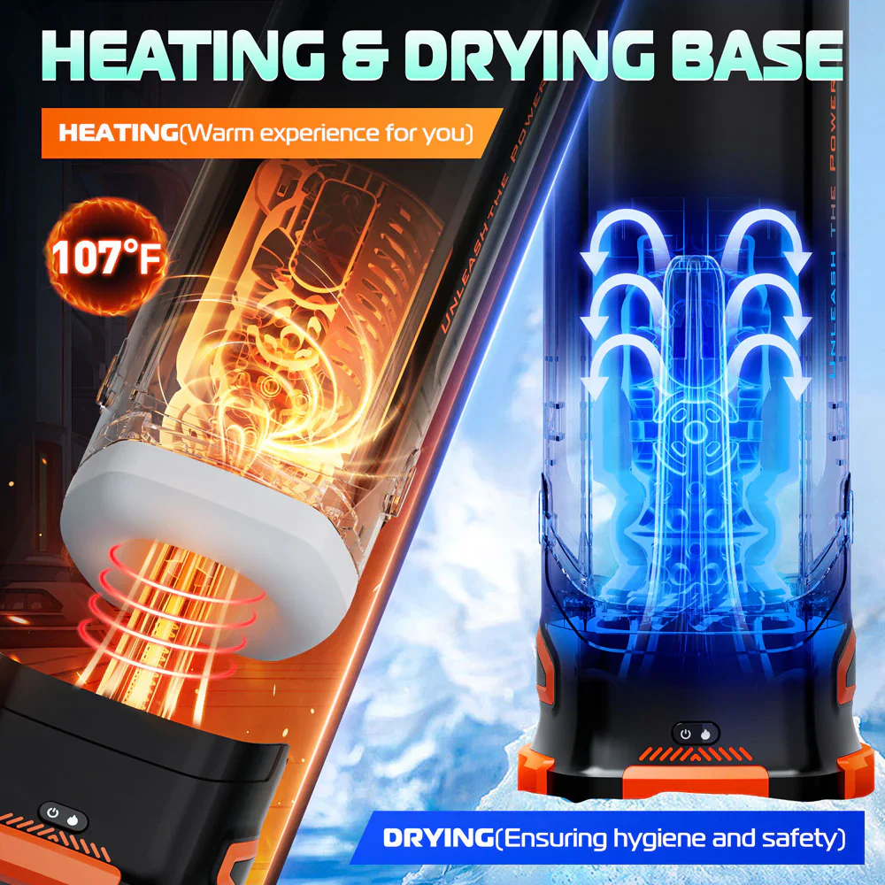 Cyberskin The Titan Thrusting & Vibrating Auto Masturbator with Heater - Image 4