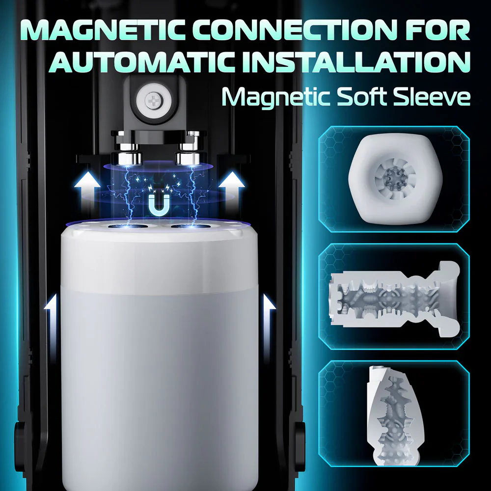 Cyberskin The Titan Thrusting & Vibrating Auto Masturbator with Heater - Image 5