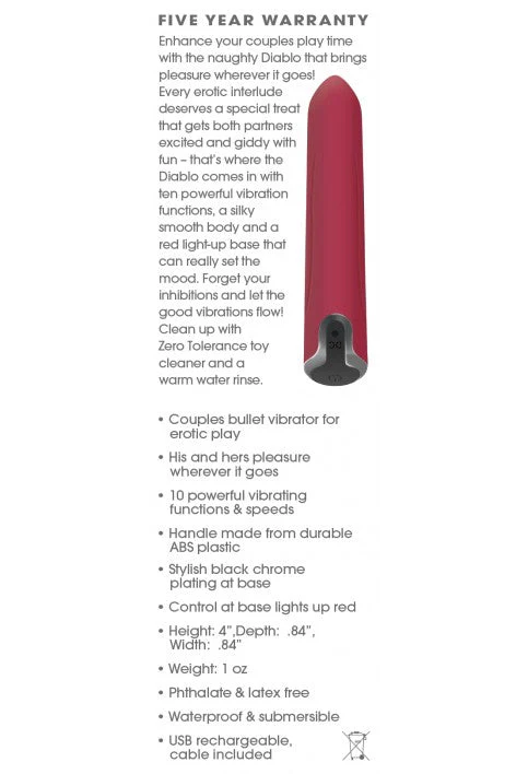 Zero Tolerance Diablo Rechargable Bullet - Image 10