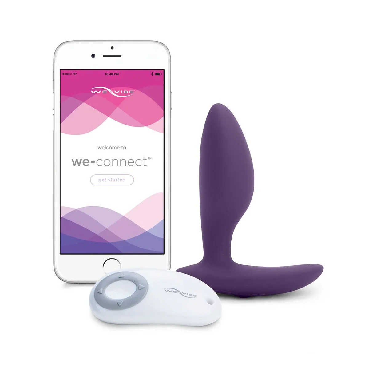 We Vibe Ditto Vibrating Anal Plug Purple - Image 4