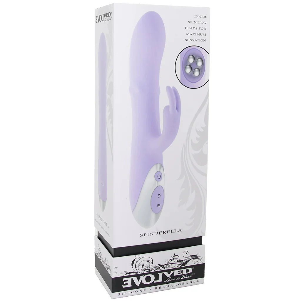 Evolved Spinderella Beaded Rabbit Vibrator - Image 2