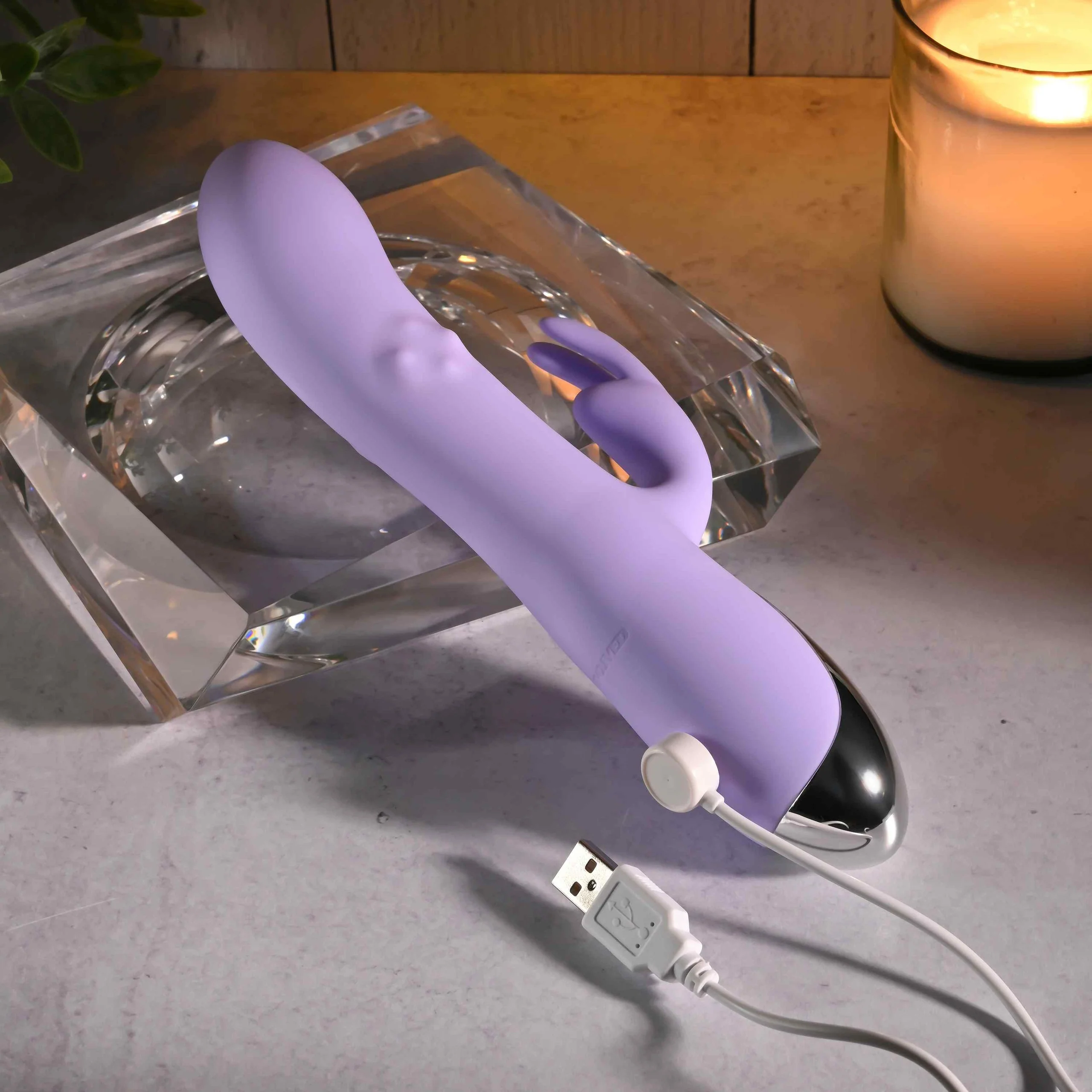 Evolved Spinderella Beaded Rabbit Vibrator - Image 6