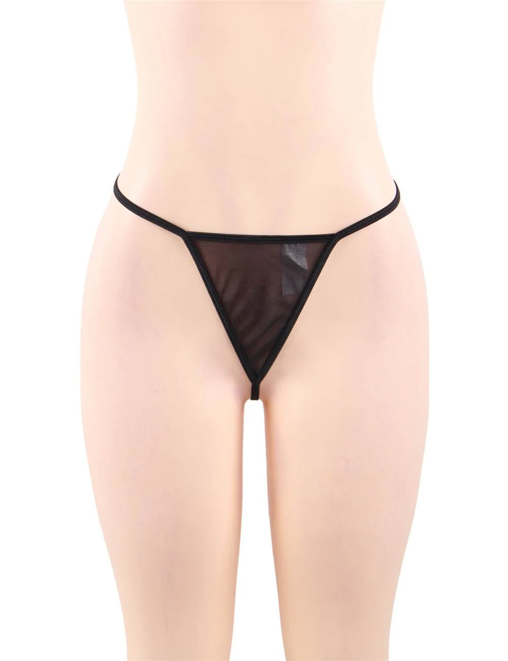 Oh Yeah Eyelash Babydoll Black M - R81045P - Image 2