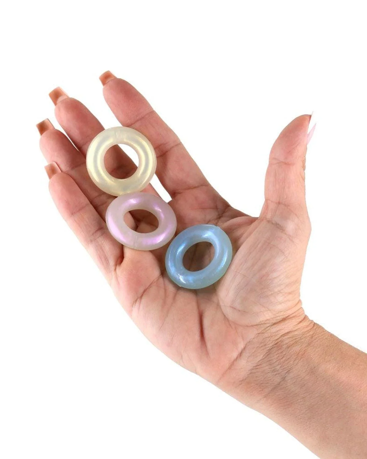 Fantasia Stamina Rings Multicolour Set of 3 Sizes - Image 2