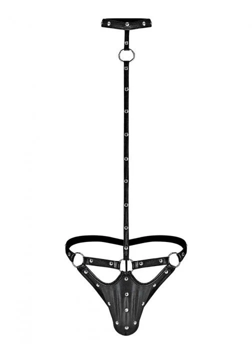 Male Power Fetish Tormentor Choker G-String S/M - PAK123 - Image 3