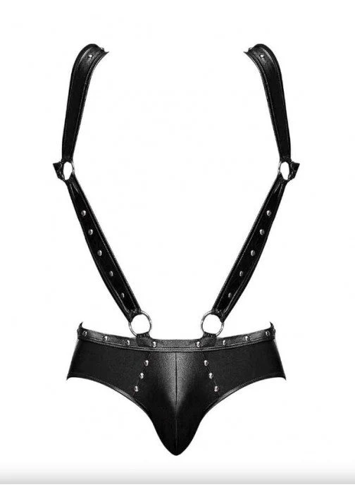 Male Power Fetish Uranus Harness Jocks S/M - PAK154 - Image 3