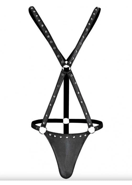 Male Power Fetish Warrior Pouch and Straps L/XL - PAK139 - Image 3