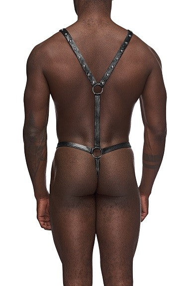 Male Power Fetish Warrior Pouch and Straps S/M - PAK139 - Image 2