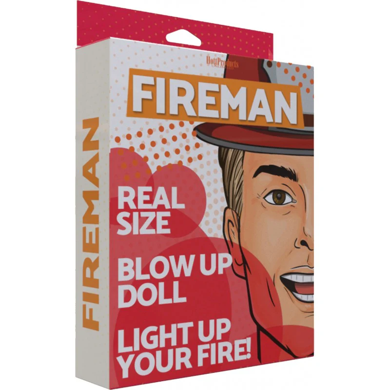 Fireman Inflatable Doll - Image 2