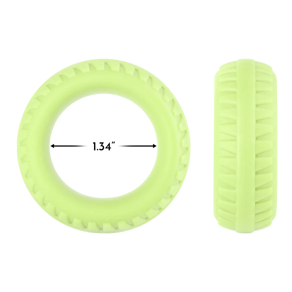 Forto F-12 Cock Ring Glow Green - Image 2