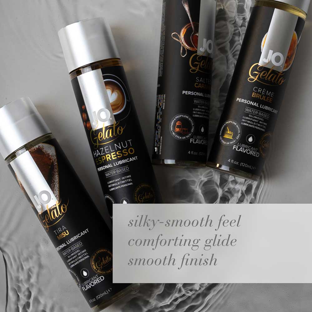 JO Gelato Creme Brulee Flavoured Lube 120ml - Image 4