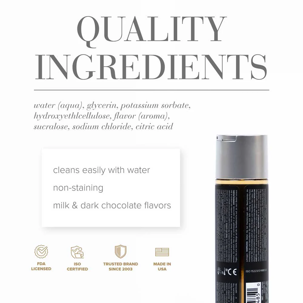 Jo Gelato Decadent Double Chocolate Flavoured Lube 120ml - Image 3