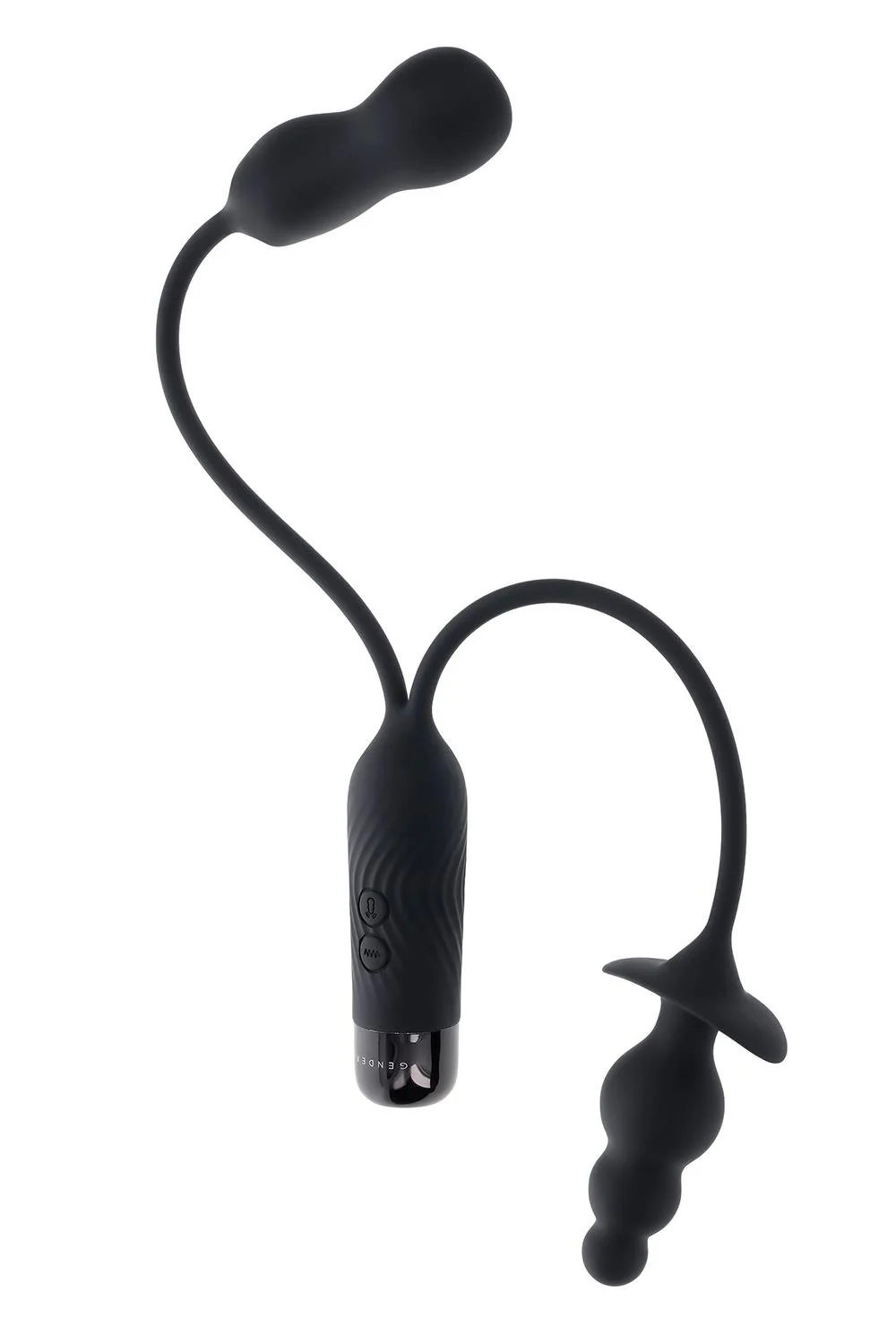 Double My Pleasure Beaded Plug and Mini-Vibe - Image 10