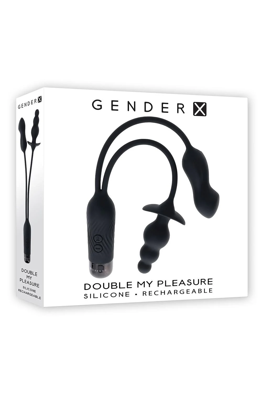 Double My Pleasure Beaded Plug and Mini-Vibe - Image 13