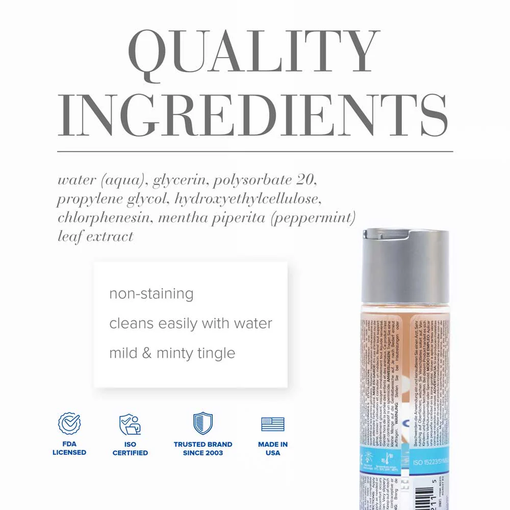 JO Anal H2O Cooling Lube 60ml - Image 3