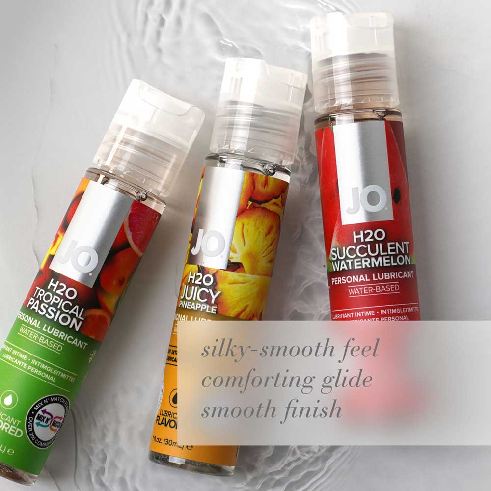 JO H2O Flavors Lube Juicy Pineapple 30ml - Image 4