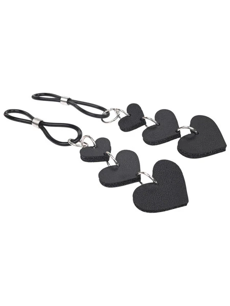 Sex & Mischief Heart Nipple Ties - Image 3