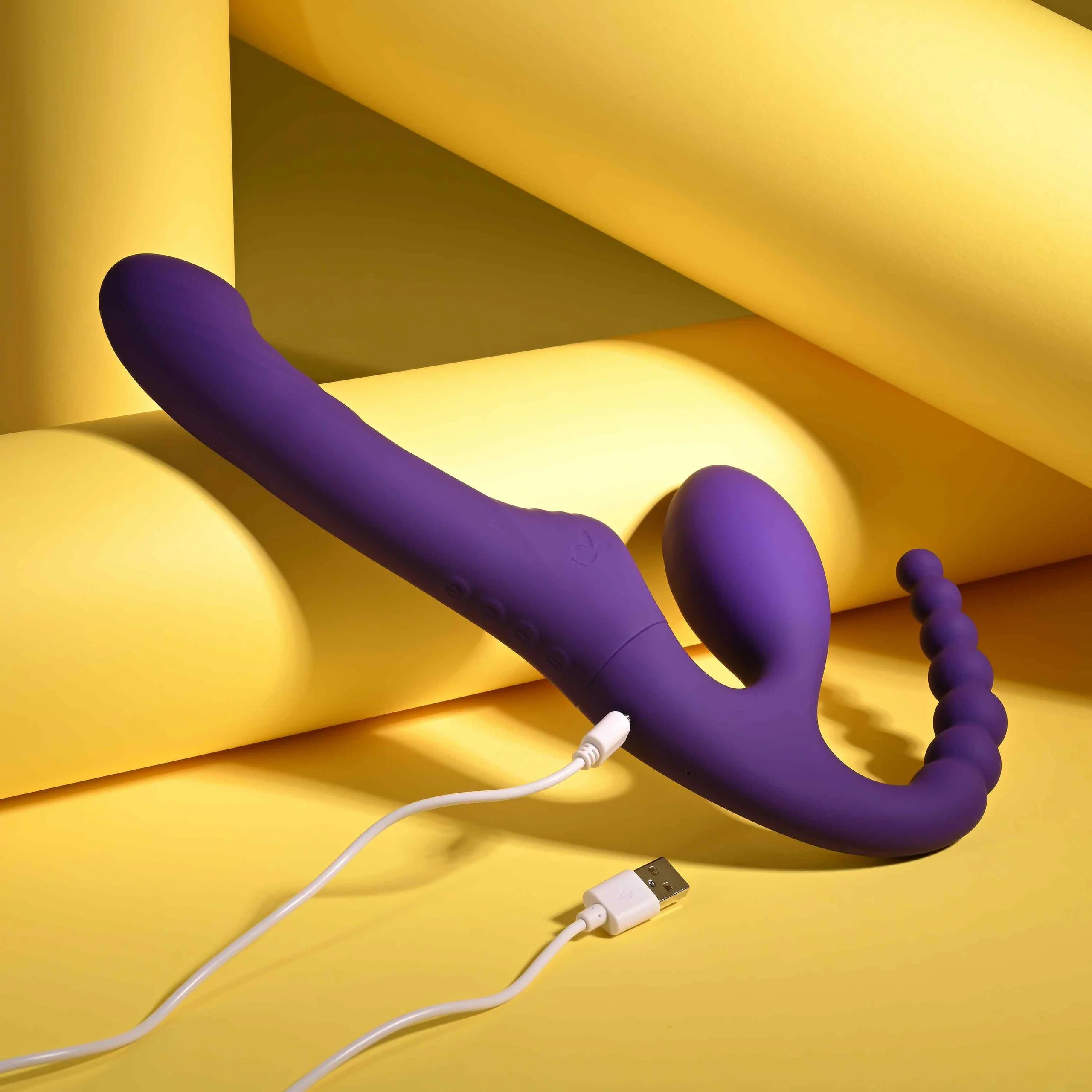 Hug It Out Purple Inflatable Strapless Strap On - Image 6