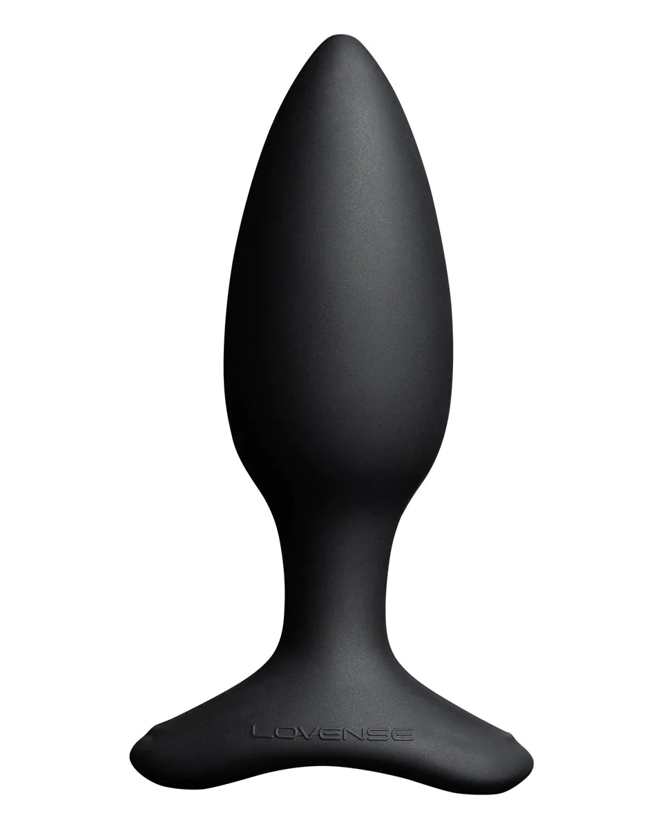 Lovense Hush 2 App-Controlled Silicone Vibrating Butt Plug 1.5"