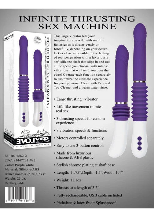 Evolved Infinite Thrusting Sex Machine Vibrator - Image 4