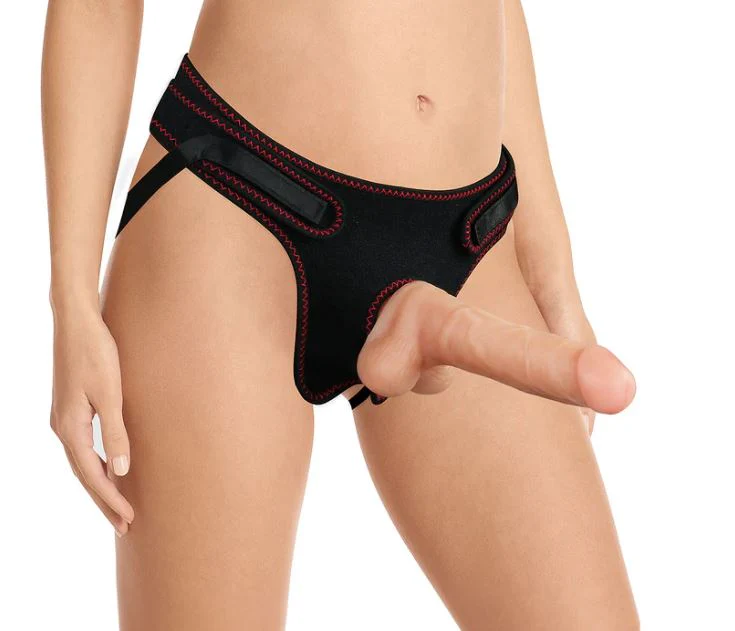 Lovetoy Ingen 7" Vibrating Strap on Set - LV715115 - Image 2