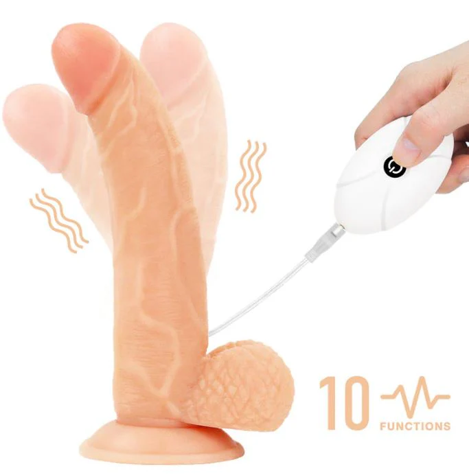 Lovetoy Ingen 7" Vibrating Strap on Set - LV715115 - Image 4